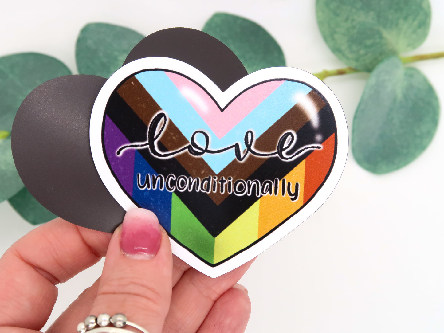 Love Unconditionally Pride Magnet