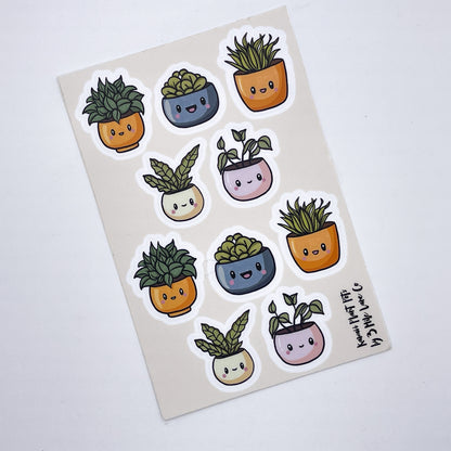 Plant Pals Sticker Sheet