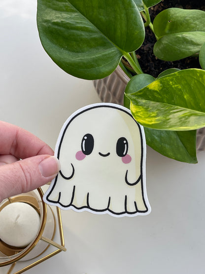 Ghoulia the Ghost Spooky Pals Waterproof Sticker
