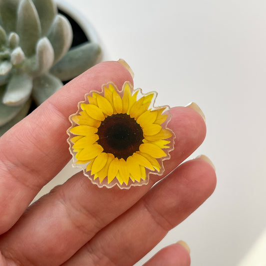 Sunflower Pin