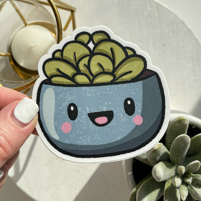 Stub Plant Pals Waterproof Sticker