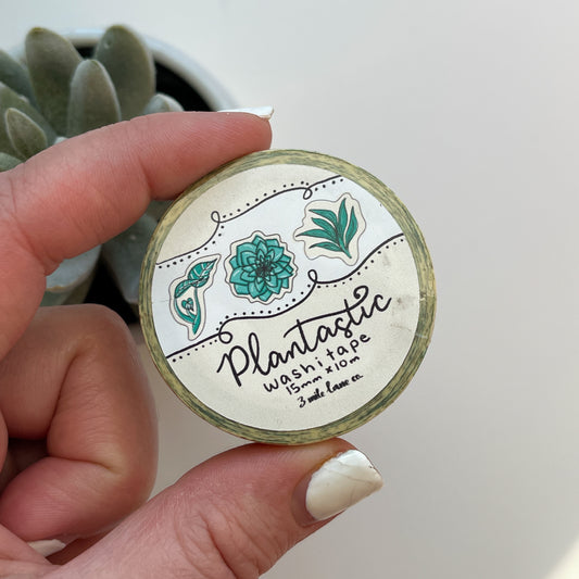 Plantastic Gold Foil Washi Tape
