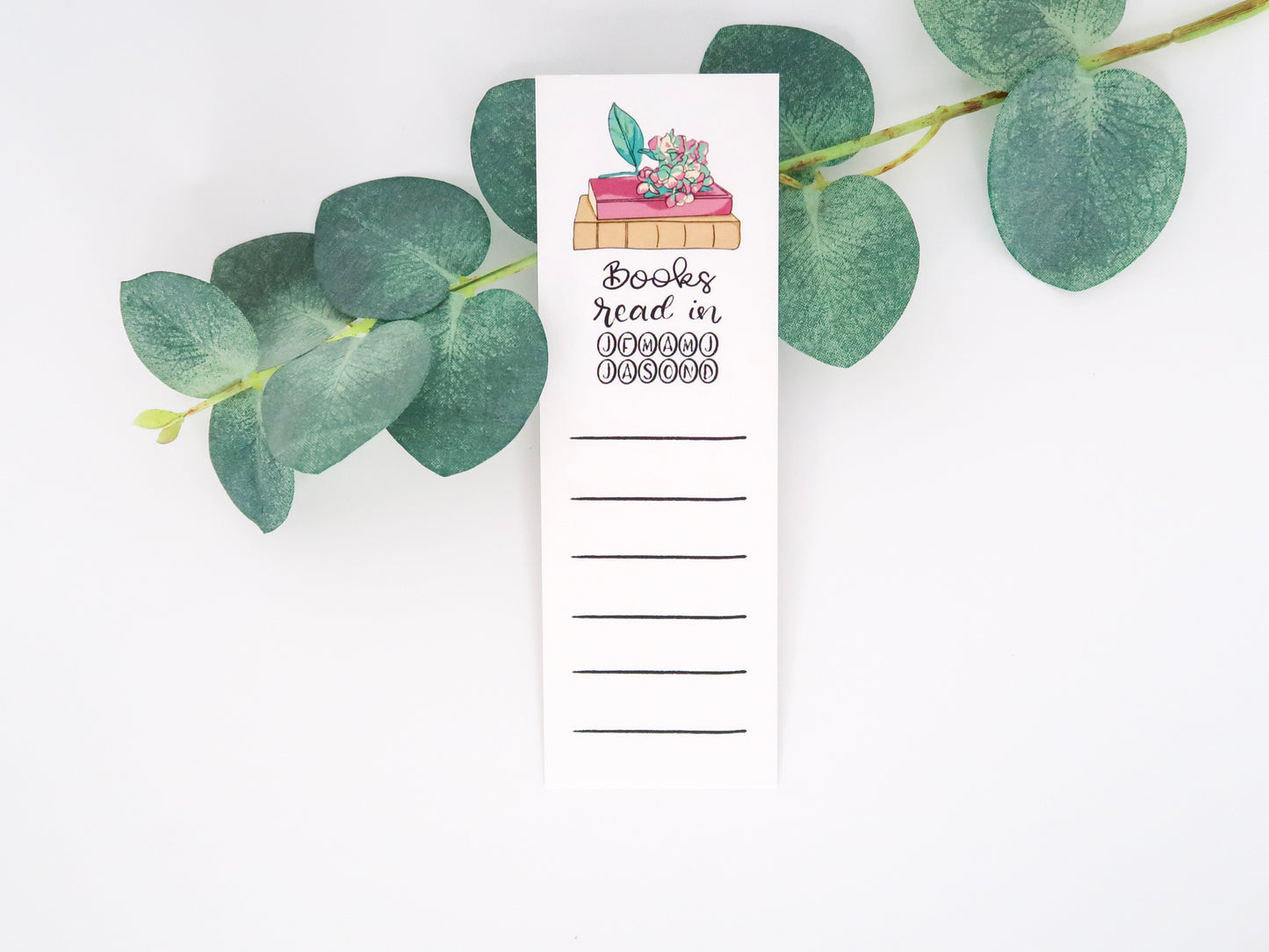 Books Read Bookmark