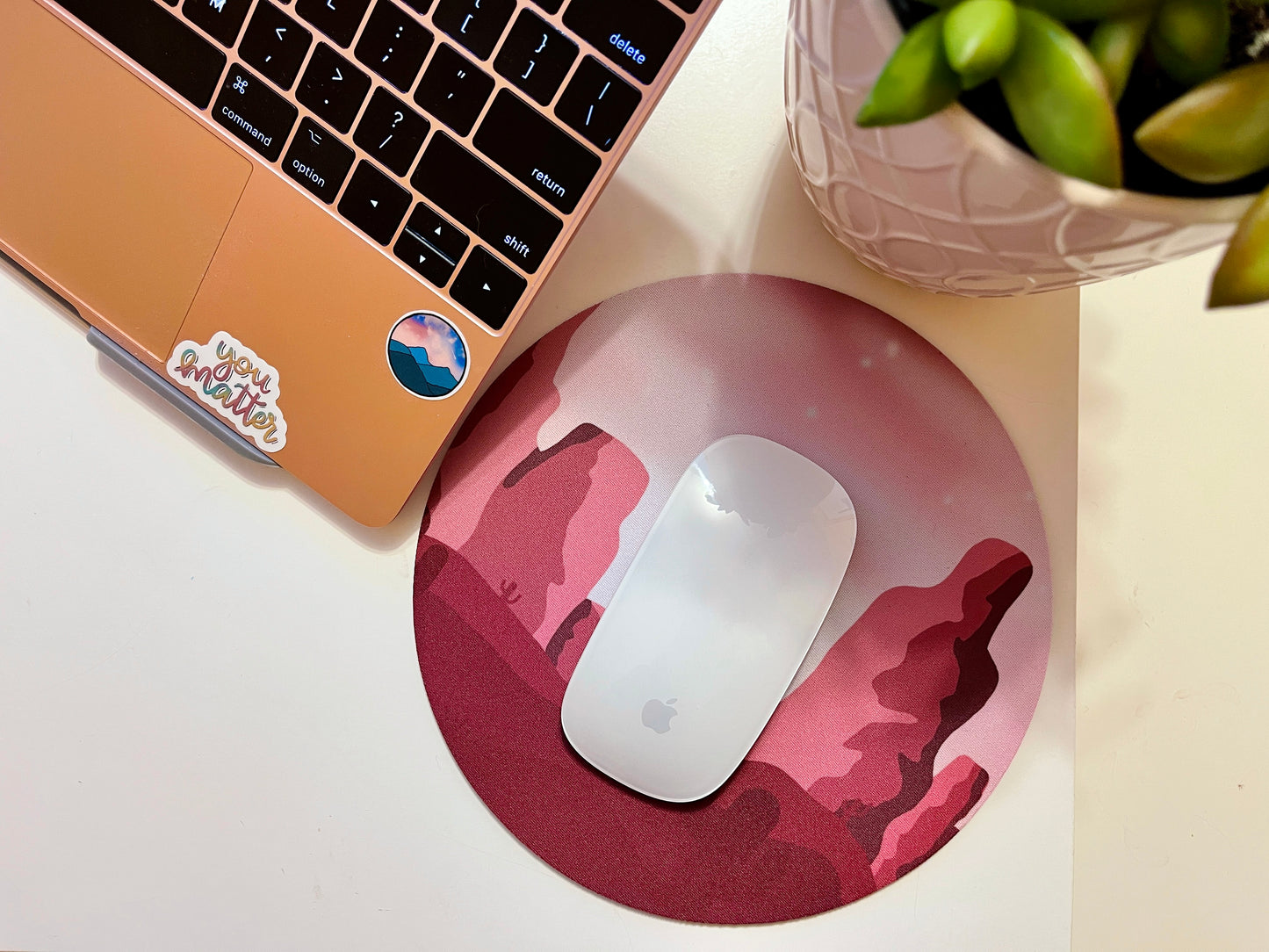Desert Rose Mousepad
