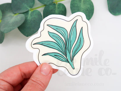 Plantastic Leaves Waterproof Sticker