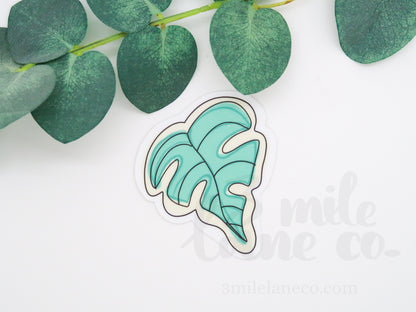 Plantastic Monstera Waterproof Sticker
