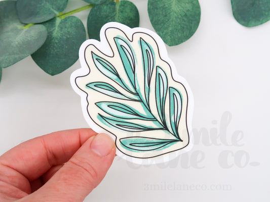 Plantastic Fern Waterproof Sticker
