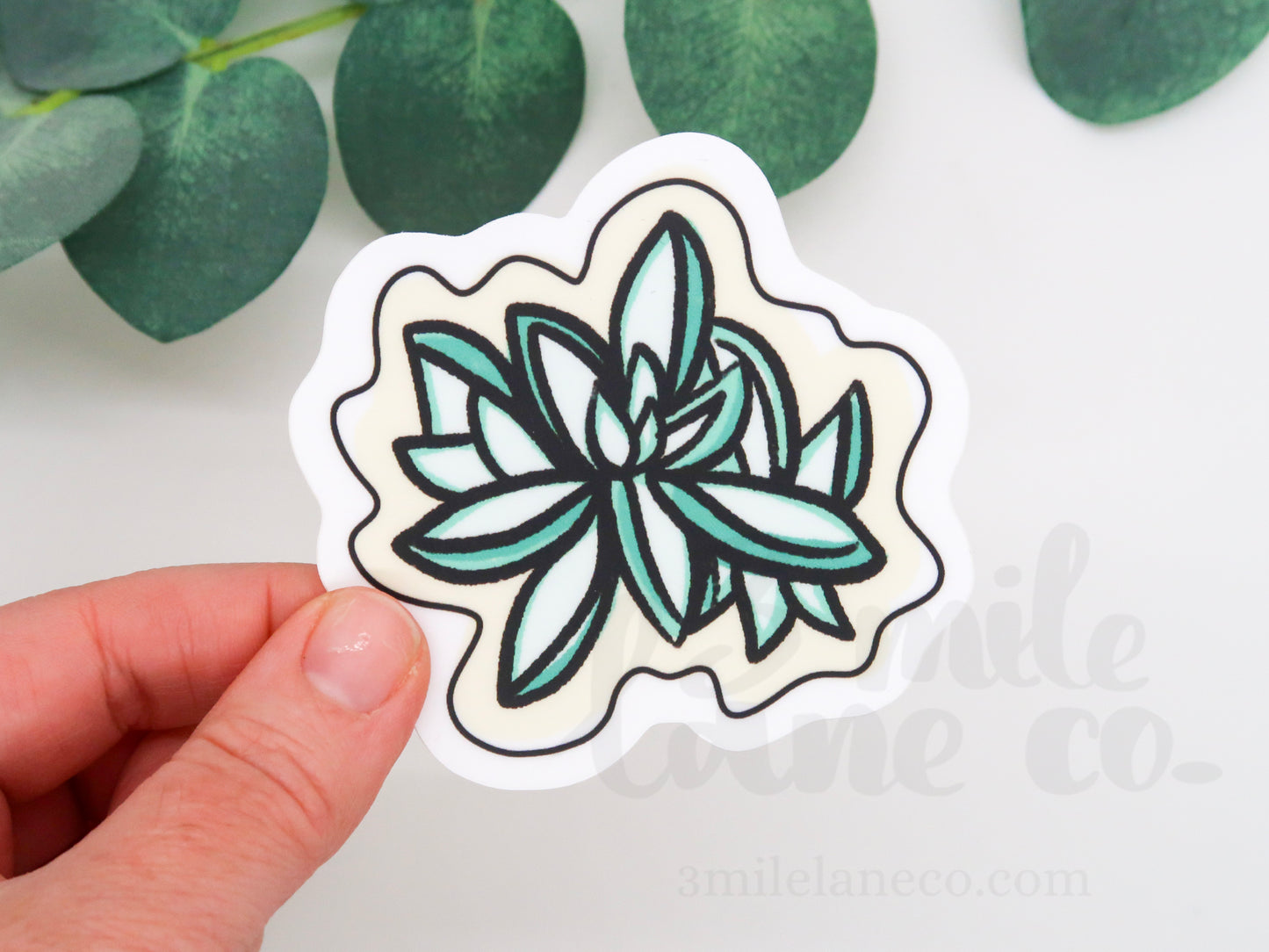 Plantastic Succulent 2 Waterproof Sticker
