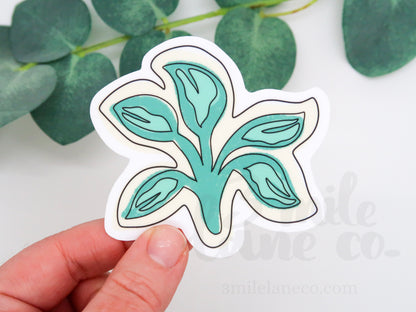 Plantastic Leaves 2 Waterproof Sticker