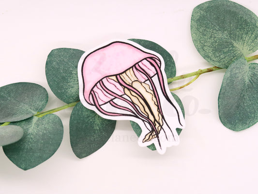 Jelly Fish Waterproof Sticker