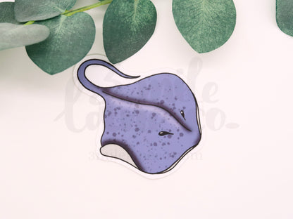 Sting Ray Waterproof Sticker