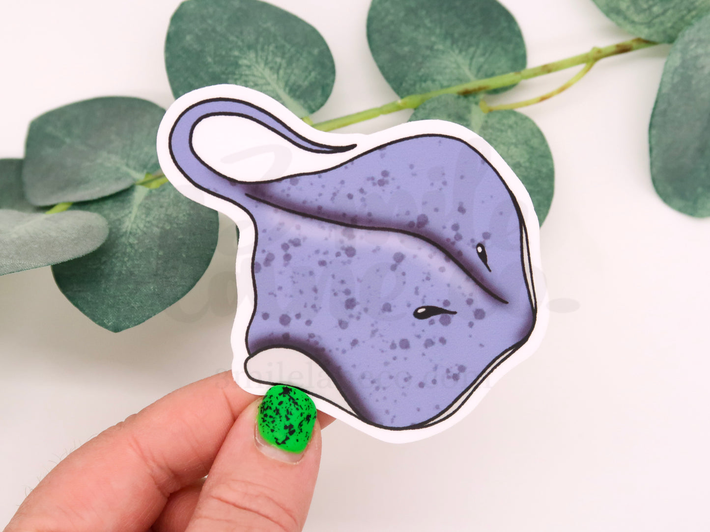 Sting Ray Waterproof Sticker