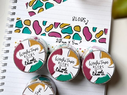 Dots and Blobs Washi Tape